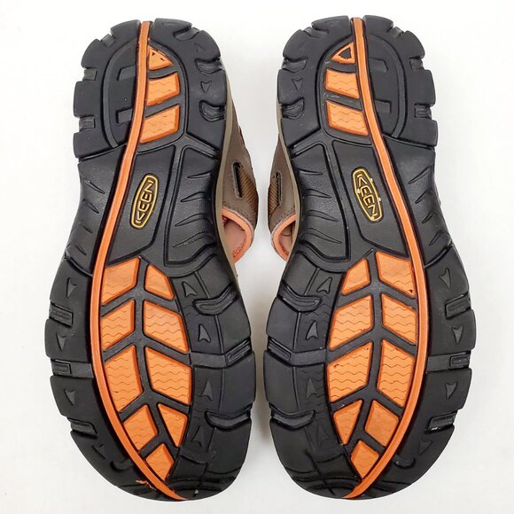 KEEN Owyhee Womens Size 10 Brown Peach Outdoor Hiking Trail Water Sandals Shoes - Picture 9 of 10